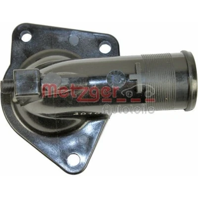 Imagem de METZGER 4010031 Flange Termóstato sem junta com capa PEUGEOT: 206 Hatchback, 307 Carrinha, 306 CITROËN: C5 I Xsara Picasso