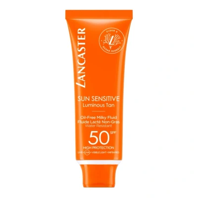 Imagem de Creme de Proteção Solar Facial Oil Free para Peles Sensíveis da Lancaster SPF50 50ml