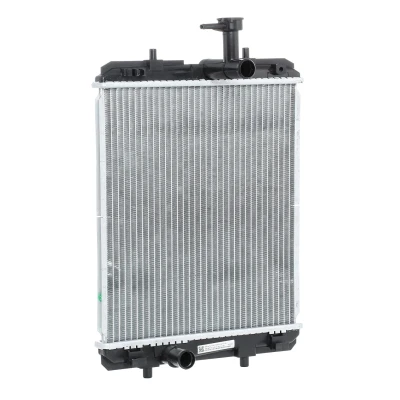 Imagem de NISSENS 64685 Radiador, arrefecimento do motor Alumínio 375 325 16 Aletas de refrigeração soldadas PEUGEOT: 107 Hatchback, TOYOTA: Aygo endado,