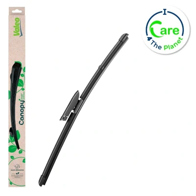 Imagem de Escova do limpa vidros Valeo Canopy 583927 400mm plana, Borracha limpeza fabricada com &gt;80% materiais sustentáveis