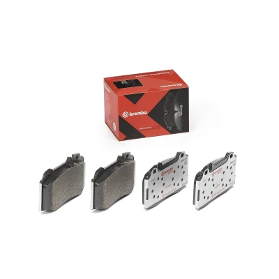 Imagem de BREMBO P 50 053X Jogo de pastilhas para travão disco preparado indicador aviso desgaste sem acessórios MERCEDES BENZ: Classe E Sedan