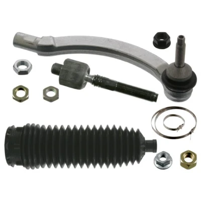 Imagem de FEBI BILSTEIN 40556 Barra de direcção Eixo dianteiro, lado direito com porcas braçadeiras, foles