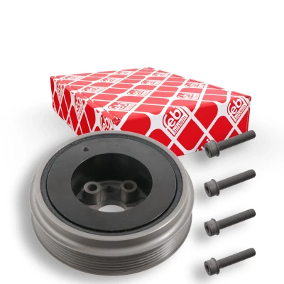 Imagem de FEBI BILSTEIN 33555 Polia da Cambota 6PK 143 5 com parafusos ProKit AUDI: A3 Hatchback, VOLKSWAGEN: Golf 4, Bora Variant, SEAT: Toledo 2 Limousine