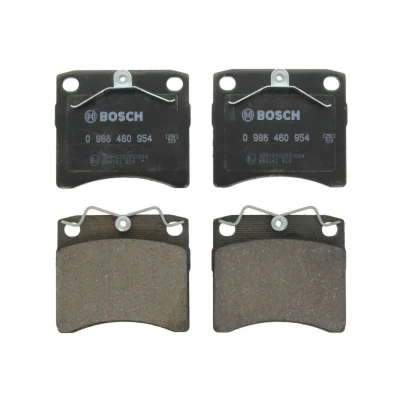 Imagem de BOSCH 0 986 460 954 Jogo de pastilhas para travão disco Baixo teor metálico com chapa anti ruído VOLKSWAGEN: Transporter 4 Bus,