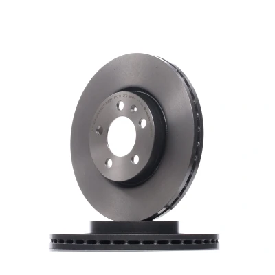 Imagem de BREMBO 09.D571.11 Disco de travão 276 24 5 interior ventilado revestido alto carbono com parafusos SEAT: IBIZA 5, Arona, Leon III Hatchback endado,