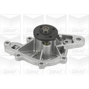 Imagem de GRAF PA819 Bomba de água com junta mecânico Chapa aço para accionamento da correia trapezoidal estriada SMART: Fortwo II Cabrio, City Coupe