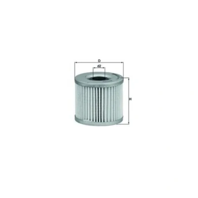 Imagem de MAHLE ORIGINAL OX 411 Filtro de óleo Cartucho filtrante