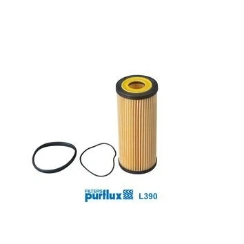 Imagem de PURFLUX L390 Filtro de óleo Cartucho filtrante AUDI: A4 B8 Avant, B7 A6 C6 Sedan, PORSCHE: Cayenne, Panamera, VOLKSWAGEN: Touareg II