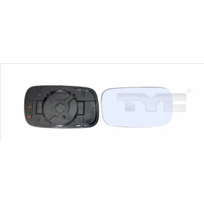 Imagem de TYC 337 0108 1 Vidro Espelho esquerda VOLKSWAGEN: Passat B3/B4 Sedan, Variant, Caddy 2 Kastenwagen, SEAT: Inca