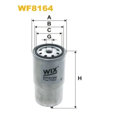 Imagem de WIX FILTERS WF8164 Filtro de Combustível aparafusado BMW: 5 Sedan, 3 Touring