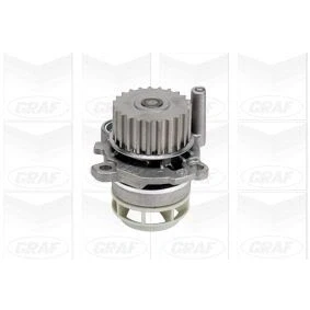 Imagem de GRAF PA980 Bomba de água 23 com retentor mecânico Termoplástico 56,264 para accionamento da correia dentada VOLKSWAGEN: Scirocco III, GOLF 5, 6