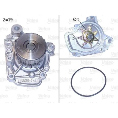 Imagem de VALEO 506811 Bomba de água com juntas sem tampa HONDA: Civic 7 Hatchback, Limousine