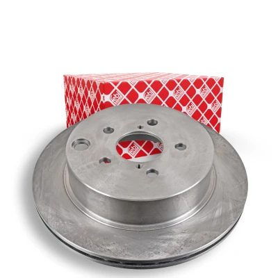 Imagem de FEBI BILSTEIN 108659 Disco de travão Eixo traseiro 277,5 18 5 100 interior ventilado revestido SUBARU: Forester IV