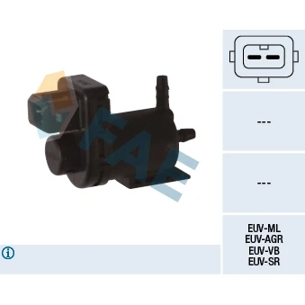 Imagem de FAE 56032 Válvula, AGR controlo dos gases de escape BMW: 5 Sedan, 1 Hatchback, 3 Touring
