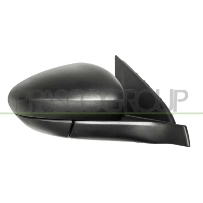 Imagem de Espelho retrovisor Prasco FT4487113 com sensor à direita preto elétrico convexo, sem cor FIAT: Tipo Carrinha, Sedan