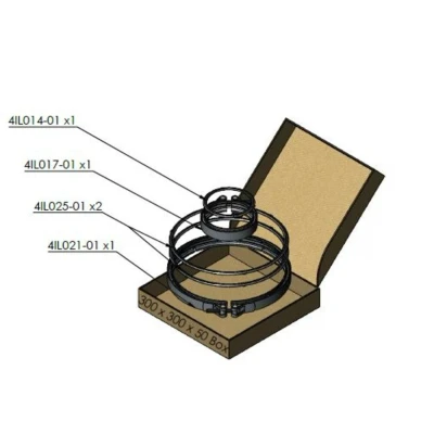 Imagem de DINEX 4IJ004 Anel de fixação, silenciador