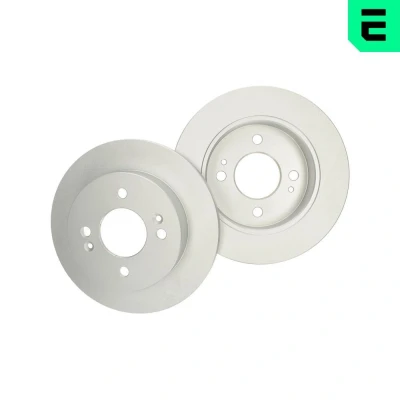 Imagem de OPTIMAL Disco de travão HYUNDAI: i10 II Hatchback Eixo traseiro 10mm 4/6 100mm cheio BS 9438C 58411B4300,58411B9000 Discos