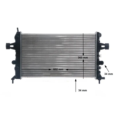 Imagem de MAHLE ORIGINAL CR 574 000S Radiador, arrefecimento do motor OPEL: Astra G Caravan, CC, Van