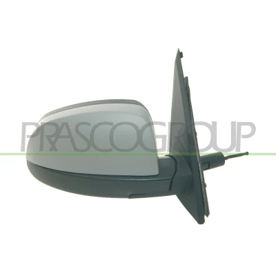 Imagem de Espelho retrovisor Prasco OP3507123P Premium à direita com subcapa manual, mecânico ajustável pelo interior, convexo