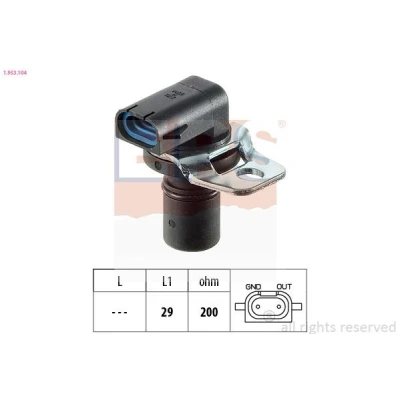 Imagem de EPS 1.953.104 Sensor da velocidade de rotação, cx. vel. automática
