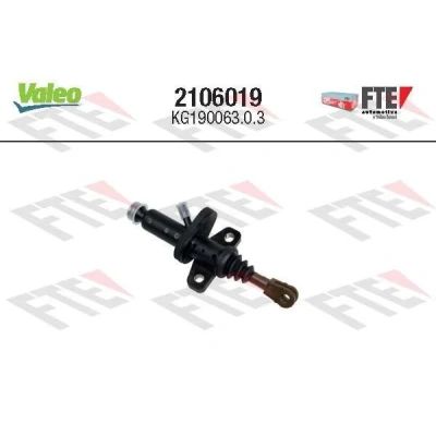 Imagem de FTE 2106019 Cilindro Mestre da Embraiagem SAAB: 9 3 Hatchback