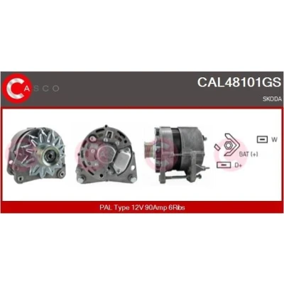 Imagem de CASCO CAL35258AS Alternador 12V 80A PEUGEOT: 208 I Hatchback, 207 308 Hatchback