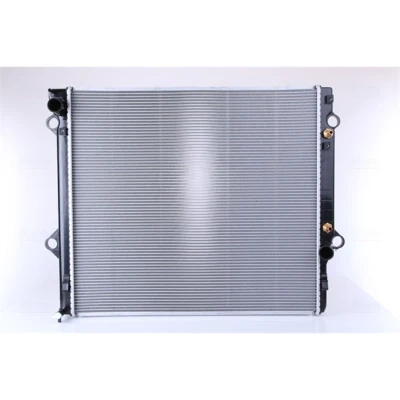 Imagem de NISSENS 646804 Radiador, arrefecimento do motor Alumínio 650 598 32 Aletas de refrigeração soldadas