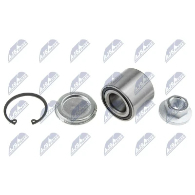 Imagem de NTY KLT PL 011 Kit de rolamento roda Eixo traseiro, traseiro esquerdo, direito com cubo OPEL: Corsa C Hatchback