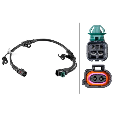 Imagem de HELLA 6PU 358 218 781 Sensor de ABS com grampo Hall 2 570