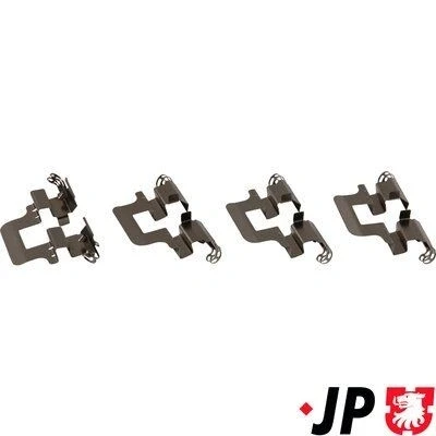 Imagem de JP GROUP 1164004010 Kit de acessórios, pastilhas travão Eixo traseiro AUDI: A4 B8 Sedan, Avant, A6 C7 Avant