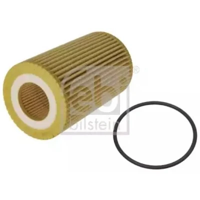 Imagem de FEBI BILSTEIN 100490 Filtro de óleo com retentor Cartucho filtrante AUDI: A4 B8 Avant, A5 Coupe, Sedan