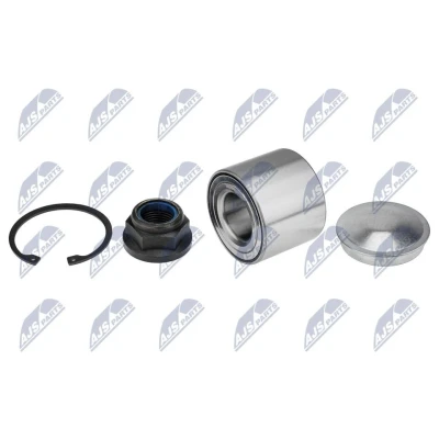 Imagem de NTY KLT RE 045 Kit de rolamento roda Eixo traseiro 62 RENAULT: Clio 4, Kangoo II Express, Duster, DACIA: Lodgy, Duster SUV, Dokker Express
