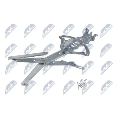 Imagem de Nty Elevador de vidro à frente, lado direito elétrico com suporte base função conforto EPS PL 007 OPEL: Corsa С Van