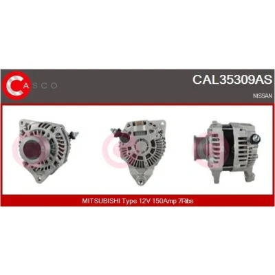 Imagem de CASCO CAL15462AS Alternador 12V 150A FORD: FIESTA 6, Galaxy Mk2 MPV, FOCUS 3 Turnier