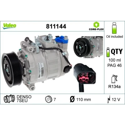 Imagem de VALEO 811144 Compressor AUDI: A6 C5 Sedan, Avant