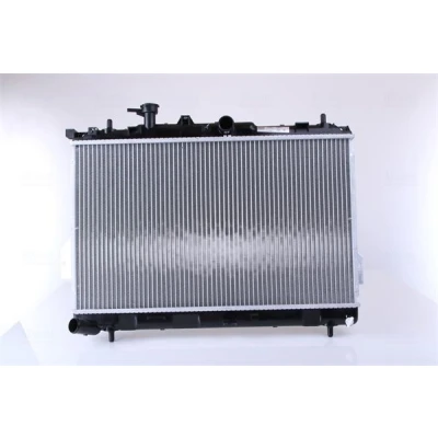 Imagem de NISSENS 67481 Radiador, arrefecimento do motor Alumínio 360 618 23 Aletas de refrigeração unidas mecanicamente, soldadas