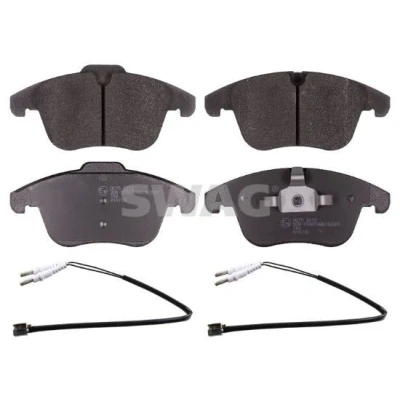 Imagem de SWAG 15 11 6380 Jogo de pastilhas para travão disco Eixo dianteiro com grampo do êmbolo, material fixação JAGUAR: XF Sedan, Sportbrake