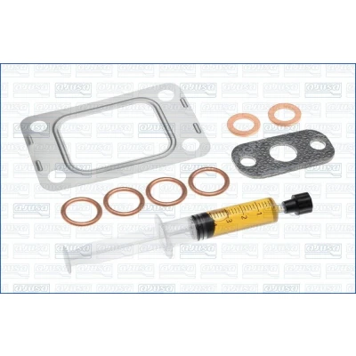 Imagem de AJUSA JTC12541 Kit de montagem, turbocompressor with studs, syringe oil com juntas instruções montagem