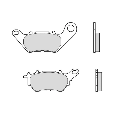 Imagem de BREMBO Carbon Ceramic, Road Jogo de pastilhas para travão disco traseira 07YA53CC