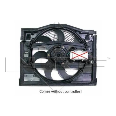 Imagem de NRF 47027 ventilador de radiador 390 12 228 com estrutura do (caixilho) sem módulo comando BMW: 3 Sedan, Coupe, Touring