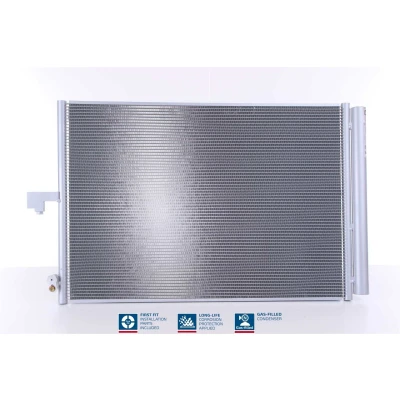 Imagem de NISSENS 940780 Condensador com secador Alumínio 646 R 134a MERCEDES BENZ: Classe E Coupe