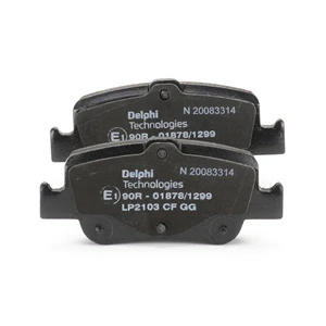 Imagem de DELPHI LP2103 Jogo de pastilhas para travão disco com avisador sonoro desgaste chapa anti ruído sem acessórios TOYOTA: Auris Hatchback
