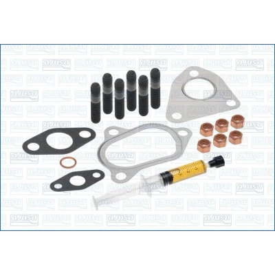Imagem de AJUSA JTC11250 Kit de montagem, turbocompressor with studs, syringe oil com juntas instruções montagem OPEL: Corsa D Hatchback