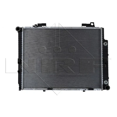 Imagem de NRF 53945 Radiador, arrefecimento do motor Alumínio 640 485 24 com componentes de montagem Aletas refrigeração soldadas