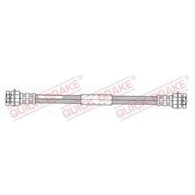 Imagem de QUICK BRAKE 24.301 Mangueira de Travão 211mm 3/8&quot;x24UNF com rosca interior