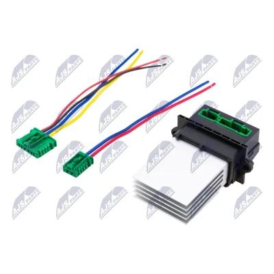 Imagem de NTY ERD CT 034 Resistência, ventilador do habitáculo com cabo RENAULT: MEGANE 2 Kombi, 2, Coupe Cabriolet, PEUGEOT: 207 Hatchback