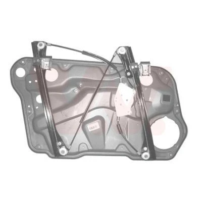 Imagem de Van Wezel Elevador de vidro à frente, lado direito elétrico com placa aparafusamento sem motor 5892262 VOLKSWAGEN: Bora Sedan, Golf 4