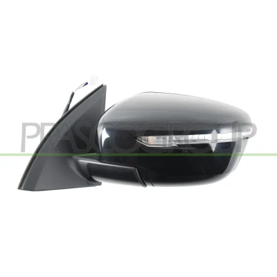 Imagem de Espelho retrovisor Prasco DS7127324 esquerda com subcapa elétrico dobrável electricamente, convexo, sem cor NISSAN: Qashqai 2