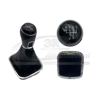 Imagem de 3RG 20731 Revestimento da alavanca caixa de velocidades preto/prateado VOLKSWAGEN: Polo V Hatchback