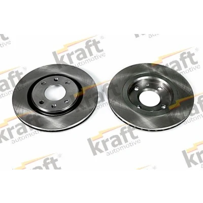 Imagem de KRAFT 6045920 Disco de travão 266, 266,0 20,5 4 ventilado PEUGEOT: 206 Hatchback, 306 Partner I Van, CITROËN: Xsara Picasso